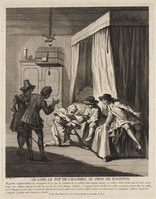 TvB G 5788
<br/>
Men vijlt de pispot aan de voet van Ragotin
<br/>
<em>Oudry, Jean-Baptiste (1686-1755)</em>
